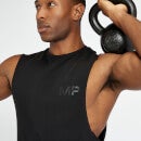 Camiseta sin mangas Adapt de efecto lavado para hombre de MP - Negro - XS