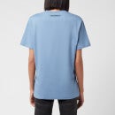 KARL LAGERFELD Women's Unisex Ikonik Animal Pocket T-Shirt - Blue - S
