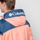 Columbia Men's Challenger Windbreaker Jacket - Coral Reef/Dark Mountain - S