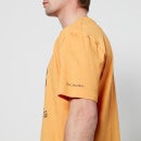 Columbia Men's Csc Basic Logo Short Sleeve T-Shirt - Mango, CSC Stacked Logo - L