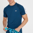 Męski T-shirt z krótkim rękawem z kolekcji Tempo MP – Intense Blue - XS