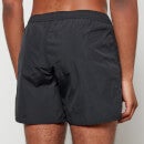 Emporio Armani Men's Iridiscent Logo Swim Shorts - Black - IT 48/M