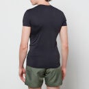 Emporio Armani Men's Logo Tape Swim Shorts - Thyme Green - IT 48/M