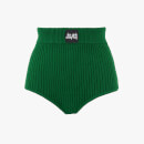 Chunky Knit Briefs - Green