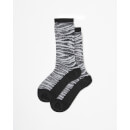 Static Mesh Socks - Black/White
