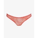Static Mesh Thong - Red/Shifting Sand