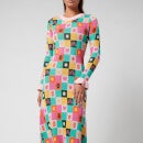 Olivia Rubin Women's Naya Midi Dress - Rainbow Blocks - XS