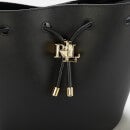 Lauren Ralph Lauren Women's Andie Drawstring Bag - Medium - Black