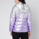 Guess Women's Ottavia Puffer Jacket - Faded Fresh Lilac - XS