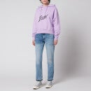 Guess Women's Icon Hood Sweatshirt - Fresh Lilac - S