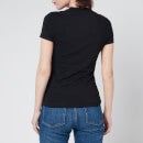 Guess Women's Mini Triangle T-Shirt - Jet Black - XS