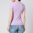 Guess Women's Mini Triangle T-Shirt - Fresh Lilac - XS
