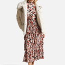 Ted Baker Dornie Floral Print Chiffon Skirt - UK 8