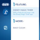 Oral-B Kids Frozen II Electric Rechargeable Toothbrush Starter Kit with 2 Brush Heads for Ages 3+, Christmas Gift