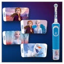 Oral-B Kids Frozen II Electric Rechargeable Toothbrush Giftset plus Travel Case for Ages 3+, Christmas Gift
