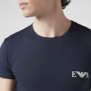 Emporio Armani Men's 2-Pack Slim Fit T-Shirts - Marine - S