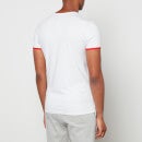 Emporio Armani Men's Contrast Binding T-Shirt - White - S
