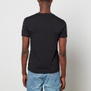 Emporio Armani Men's 2-Pack Endurance T-Shirts - Black/Black - S