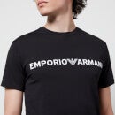 Emporio Armani Men's Megalogo Pyjamas - Black - S