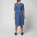 L.F Markey Women's Kellen Dress - Mid Blue - UK 6