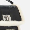 Furla Women's 1927 Fur Soft Mini Cross Body Bag - Black