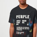 Purple Brand Men's Painted History T-Shirt - Black