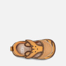 UGG Toddlers' Delta Closed Toe Tiger Stuffie Sandals - Daisy / Dark Earth - UK 5 Toddler