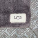 UGG Babys' Fluff Yeah Slide Slipplers and Lovey Blanket Set - Black