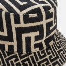 Balmain Women's Monogram Jacquard Reversible Bucket Hat - Multi