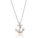 Clogau Hope House Anchor Pendant