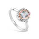 Looking Glass Ring - Sterling Silver/Gold