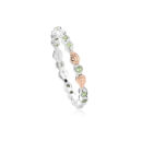 Awelon Affinity Peridot Stacking Ring