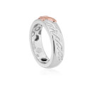 Cariad Ring - Sterling Silver/Gold