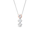 Clogau Welsh Royalty Anniversary White Topaz Pendant