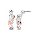 Clogau Tree of Life White Topaz Earrings