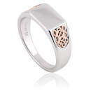 Welsh Royalty Signet Ring - Sterling Silver/Gold
