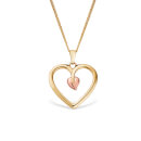 Clogau Tree of Life Heart Pendant - Rose Gold