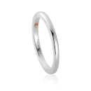 2mm Court Shaped Wedding Ring