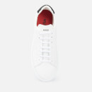 HUGO Men's Quiver Low Top Trainers - White - UK 7