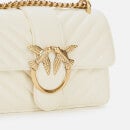 Pinko Women's Love Mini Icon Quilt Bag - Off-White