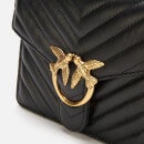 Pinko Women's Love Mini Top Handle Quilt Bag - Black