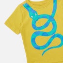 Joules Kids' Shorts Sleeve Artwork T-Shirt - Yellow Snake - 2 Years