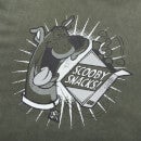 Camiseta unisex Scooby Doo Scooby Snacks - Khaki Acid Wash