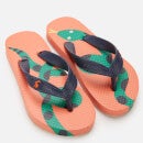 Joules Kids' Lightweight Summer Sandals - Orange Snake - UK 8 Toddler