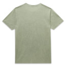 Rick and Morty Warped Unisex T-Shirt - Khaki Acid Wash