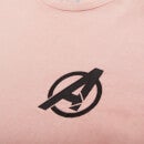 Camiseta unisex Avengers Logo - Pink Acid Wash