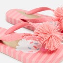Joules Kids' Lightweight Summer Sandals - Ice Cream Stripe