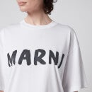 Marni Women's Logo T-Shirt - White - IT38/UK6