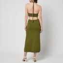 Cult Gaia Women's Cameron Knit Dress - Olive - M