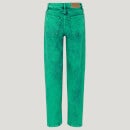 Baum Und Pferdgarten Women's Nalaney Jeans - Green Overdye - EU 36/UK 8